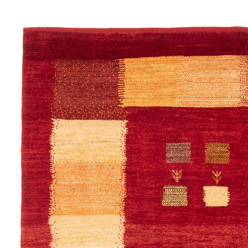 Gabbeh-tæppe - Persisk - 200 x 158 cm - flerfarvet