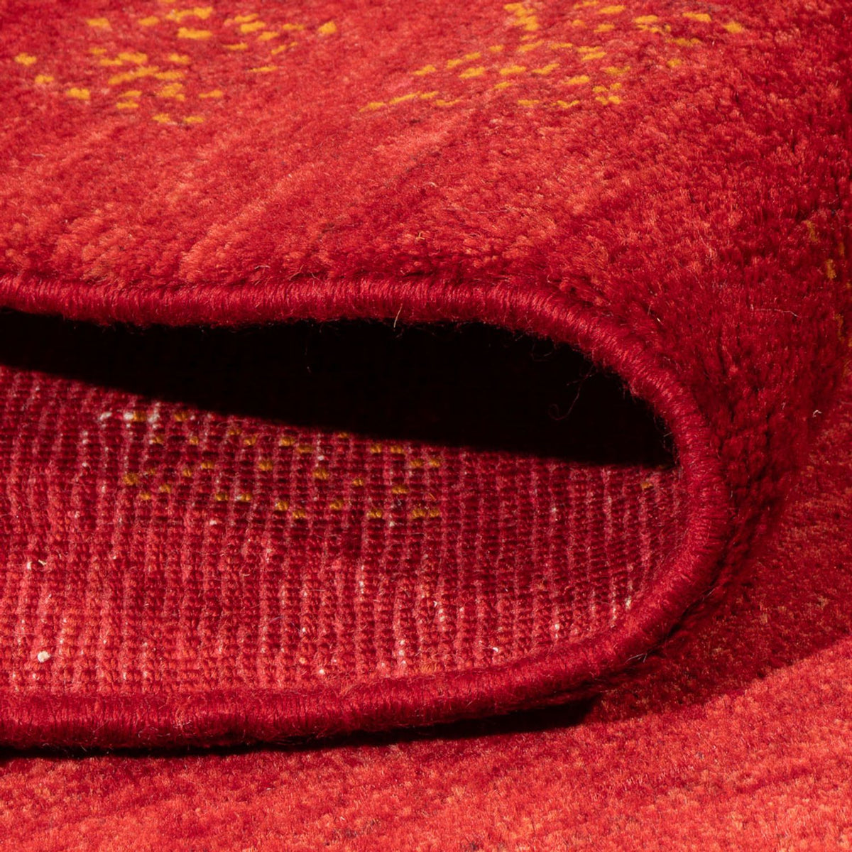 Gabbeh-tæppe - Persisk - 175 x 138 cm - rød