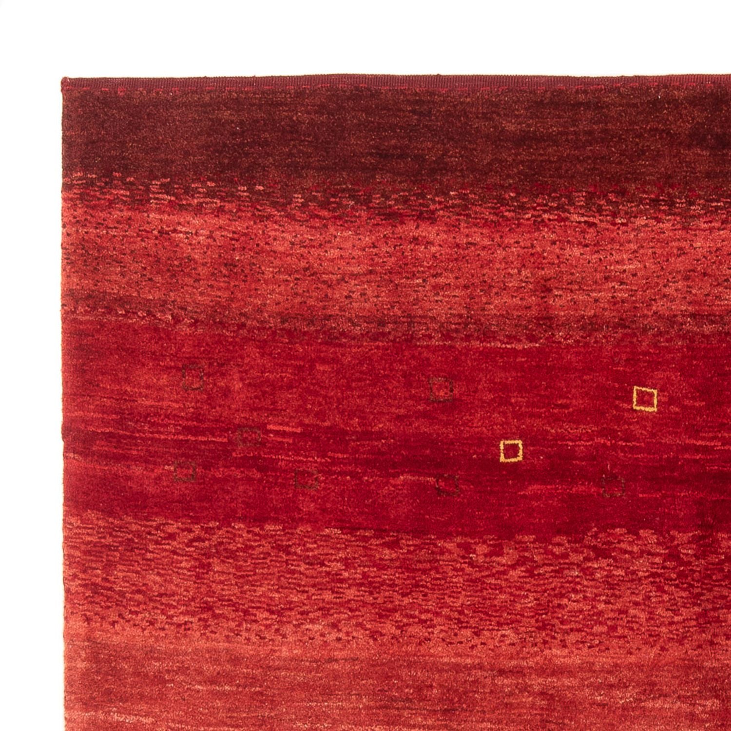 Gabbeh-tæppe - Persisk - 183 x 152 cm - rød