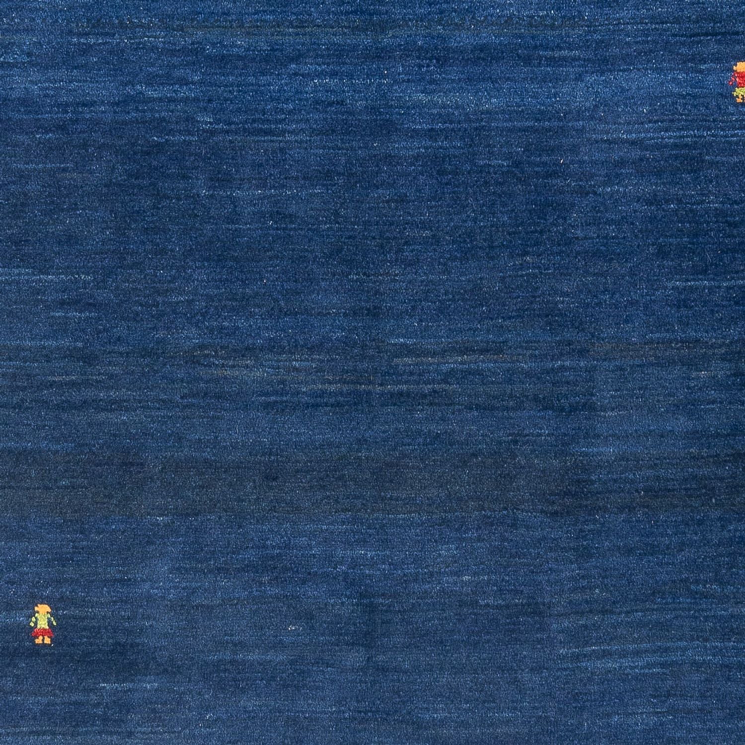 Gabbeh-tæppe - Persisk - 195 x 155 cm - mørkeblå