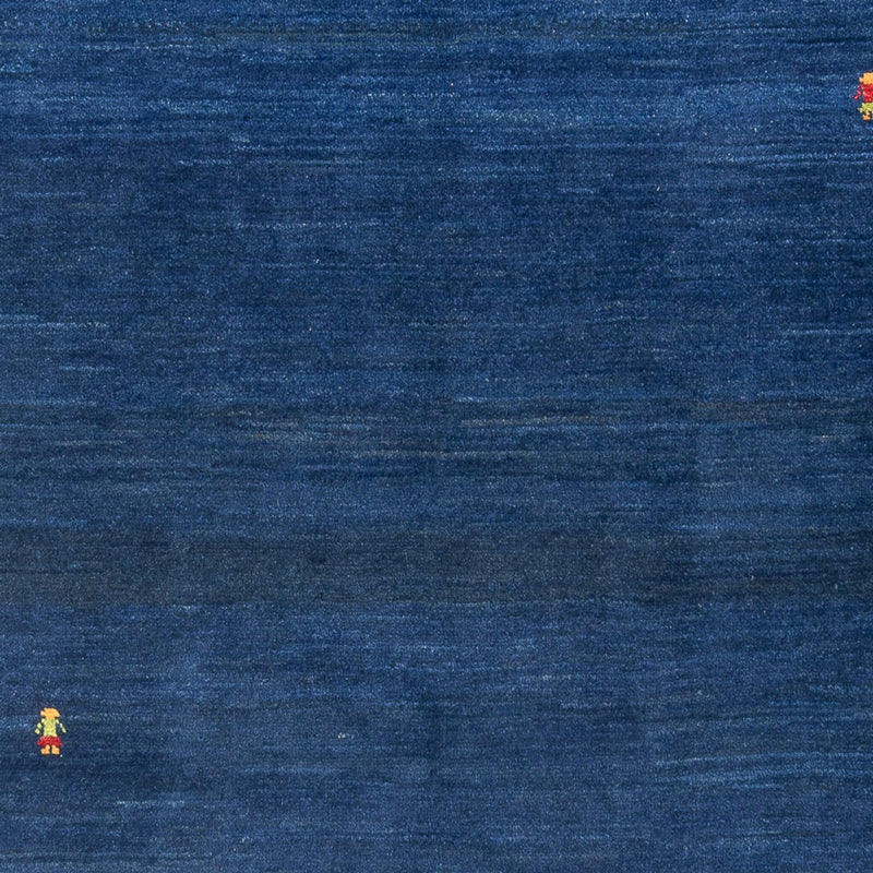 Gabbeh-tæppe - Persisk - 195 x 155 cm - mørkeblå