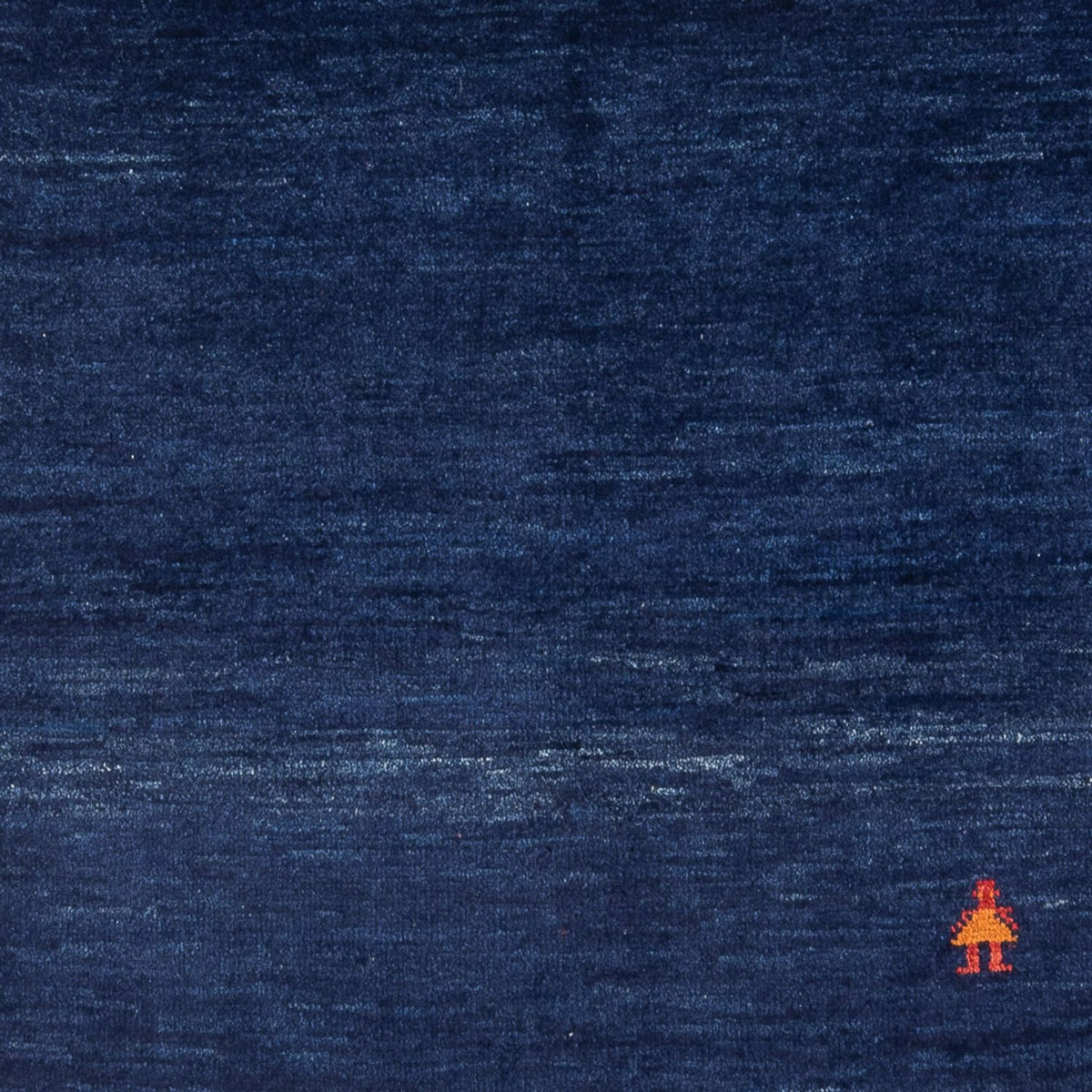 Gabbeh-tæppe - Persisk - 200 x 141 cm - mørkeblå