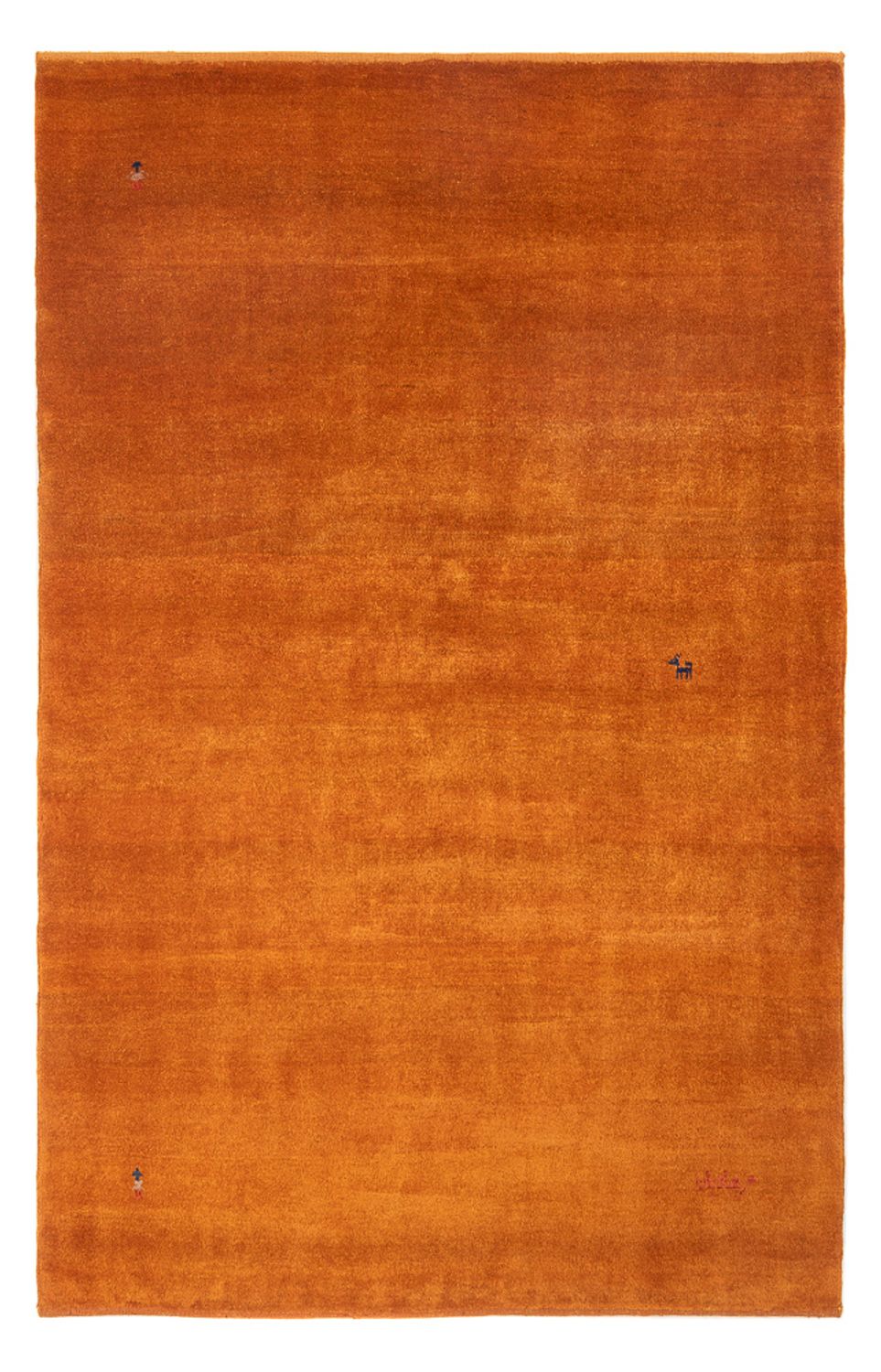 Gabbeh-tæppe - Persisk - 220 x 150 cm - mørkebrun