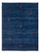 Gabbeh-tæppe - Persisk - 190 x 150 cm - mørkeblå