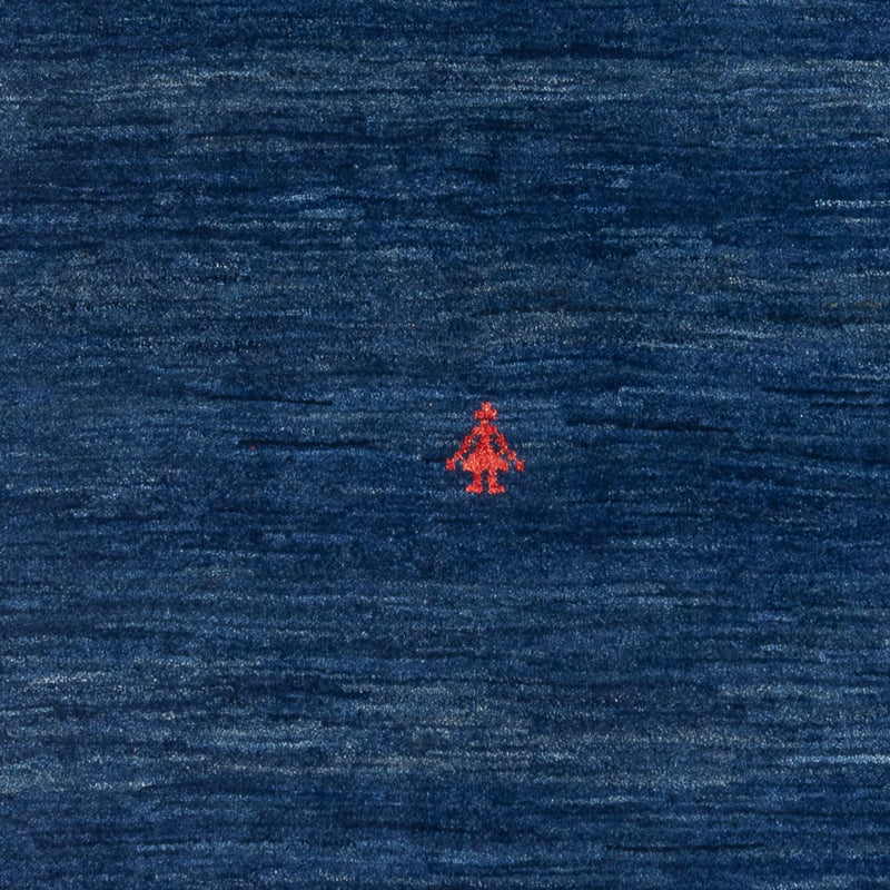 Gabbeh-tæppe - Persisk - 190 x 150 cm - mørkeblå