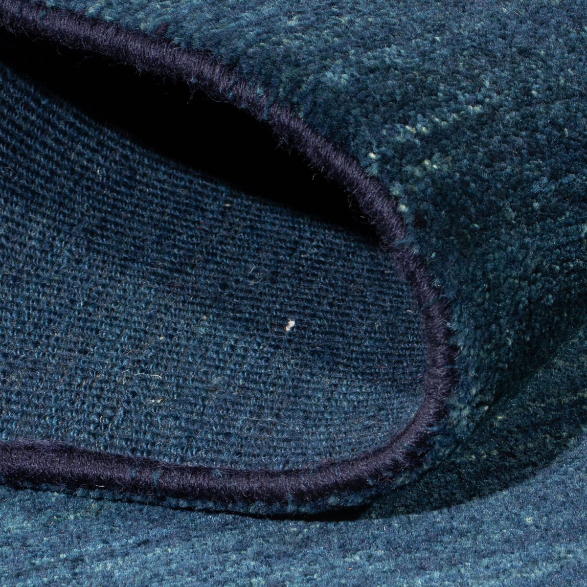 Gabbeh-tæppe - Persisk - 216 x 132 cm - mørkeblå