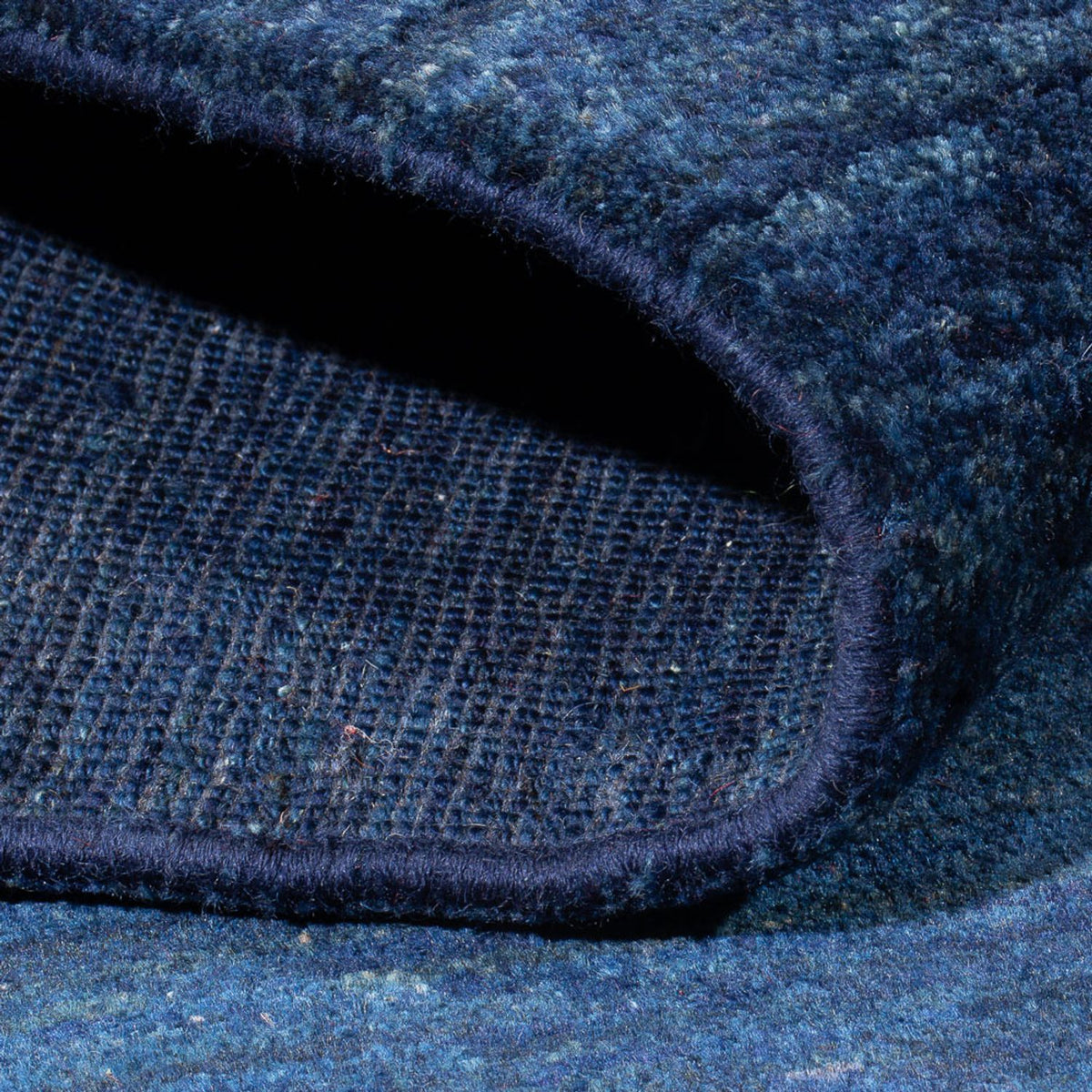 Gabbeh-tæppe - Persisk - 188 x 147 cm - mørkeblå