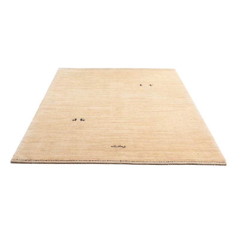 Gabbeh-tæppe - Persisk - 207 x 137 cm - beige