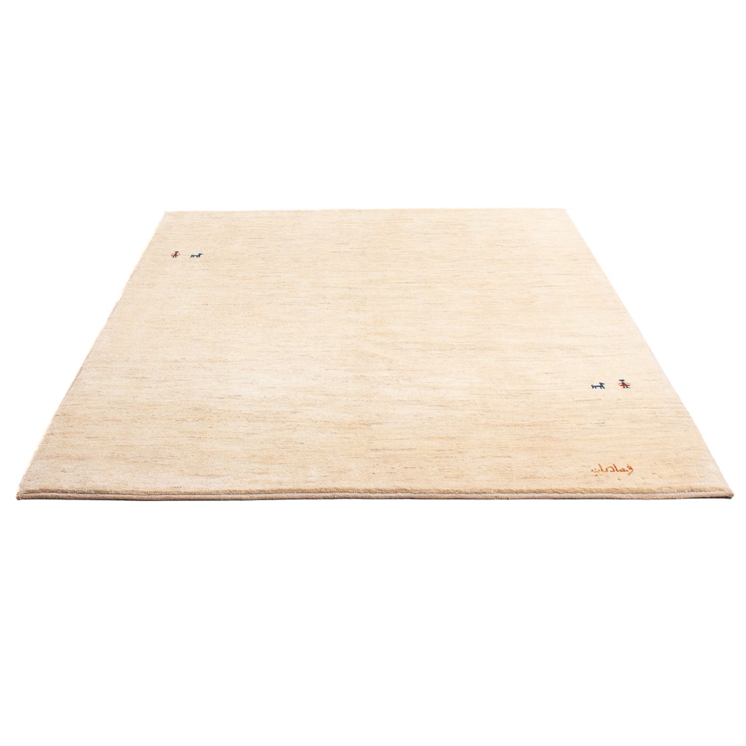 Gabbeh-tæppe - Persisk - 200 x 151 cm - beige