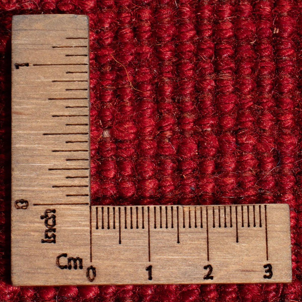 Gabbeh-tæppe - Persisk - 195 x 152 cm - rød