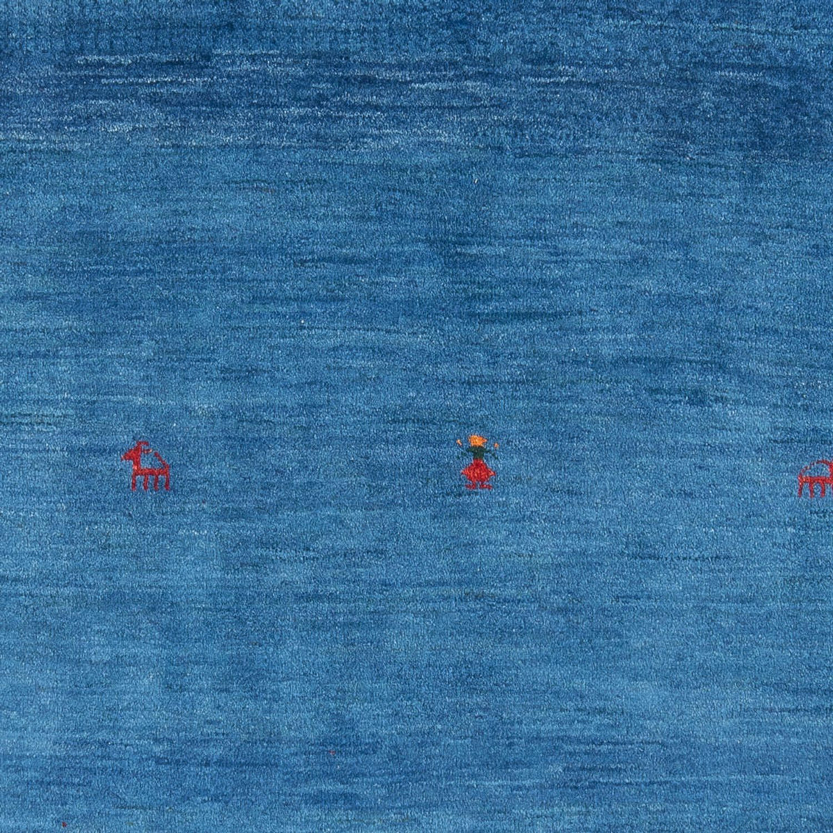 Gabbeh-tæppe - Persisk - 192 x 142 cm - flerfarvet