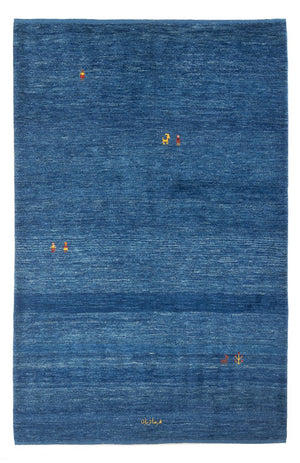 Gabbeh-tæppe - Persisk - 205 x 145 cm - mørkeblå