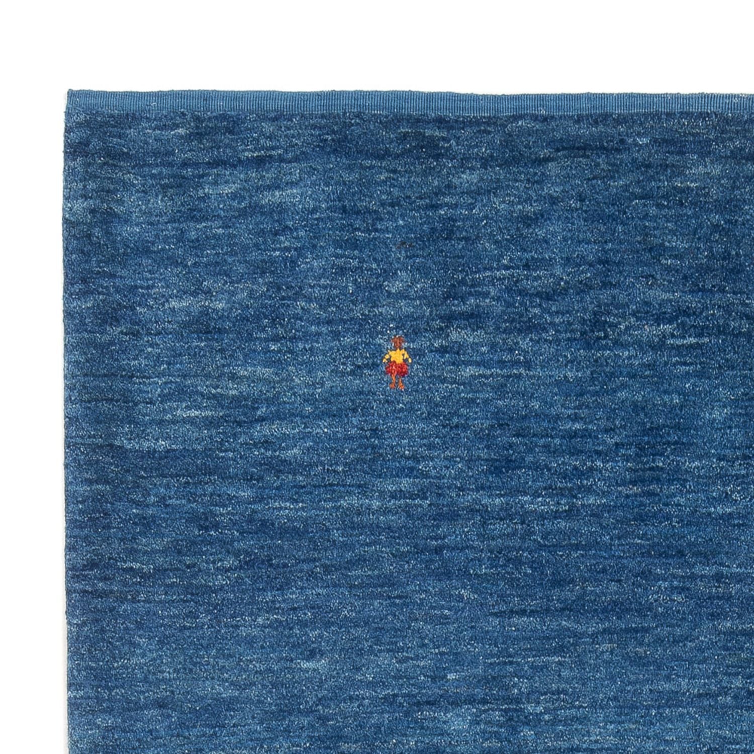 Gabbeh-tæppe - Persisk - 205 x 145 cm - mørkeblå