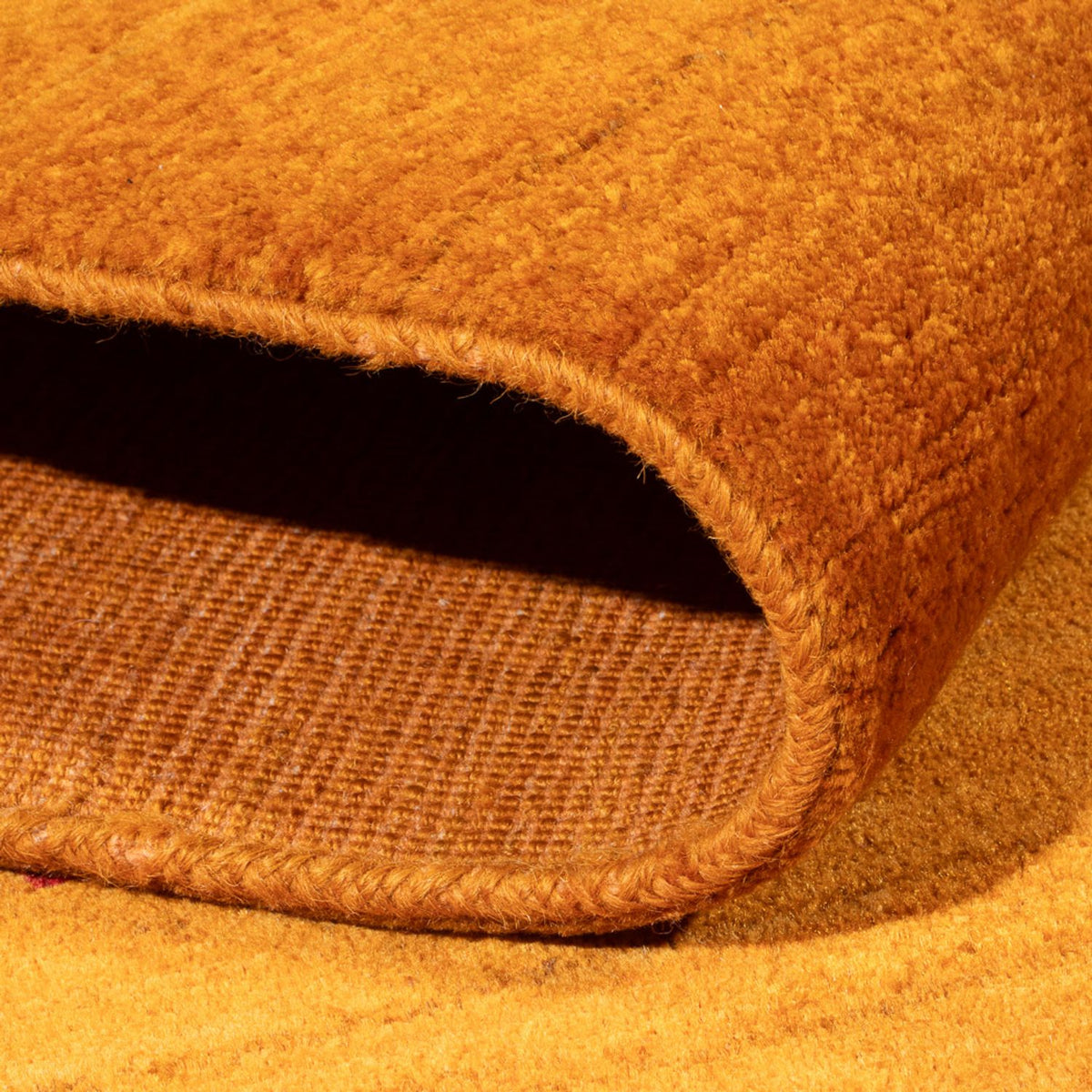 Gabbeh-tæppe - Persisk - 202 x 140 cm - orange