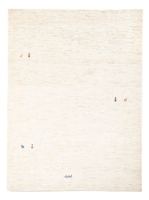 Gabbeh-tæppe - Persisk - 196 x 152 cm - beige