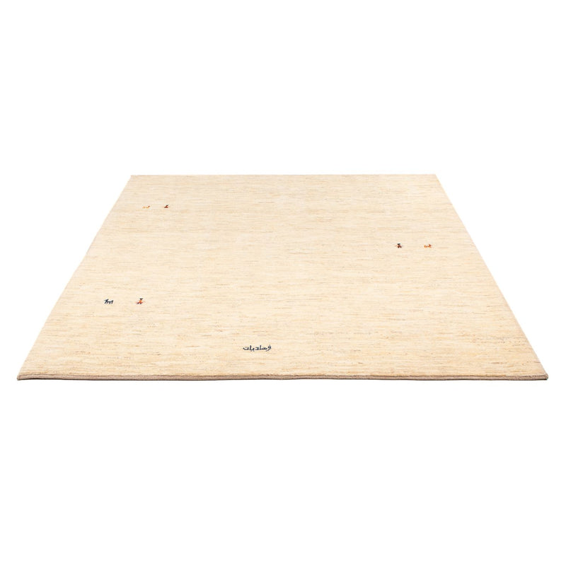 Gabbeh-tæppe - Persisk - 196 x 152 cm - beige