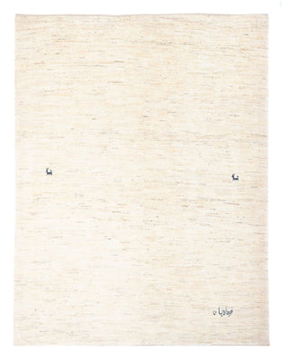 Gabbeh-tæppe - Persisk - 194 x 155 cm - beige