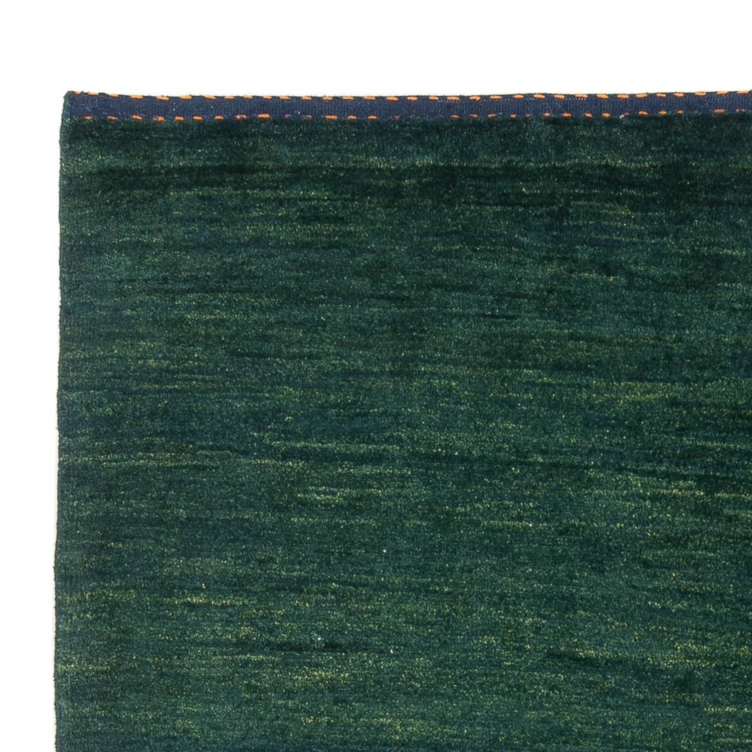 Gabbeh-tæppe - Persisk - 205 x 140 cm - mørkegrøn