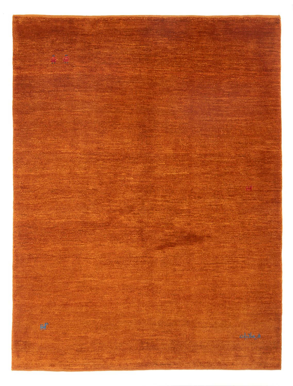 Gabbeh-tæppe - Persisk - 203 x 154 cm - orange