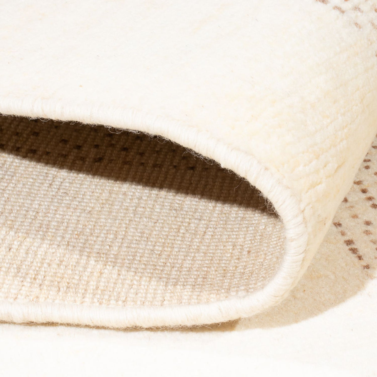 Gabbeh-tæppe - Persisk - 190 x 144 cm - sølv