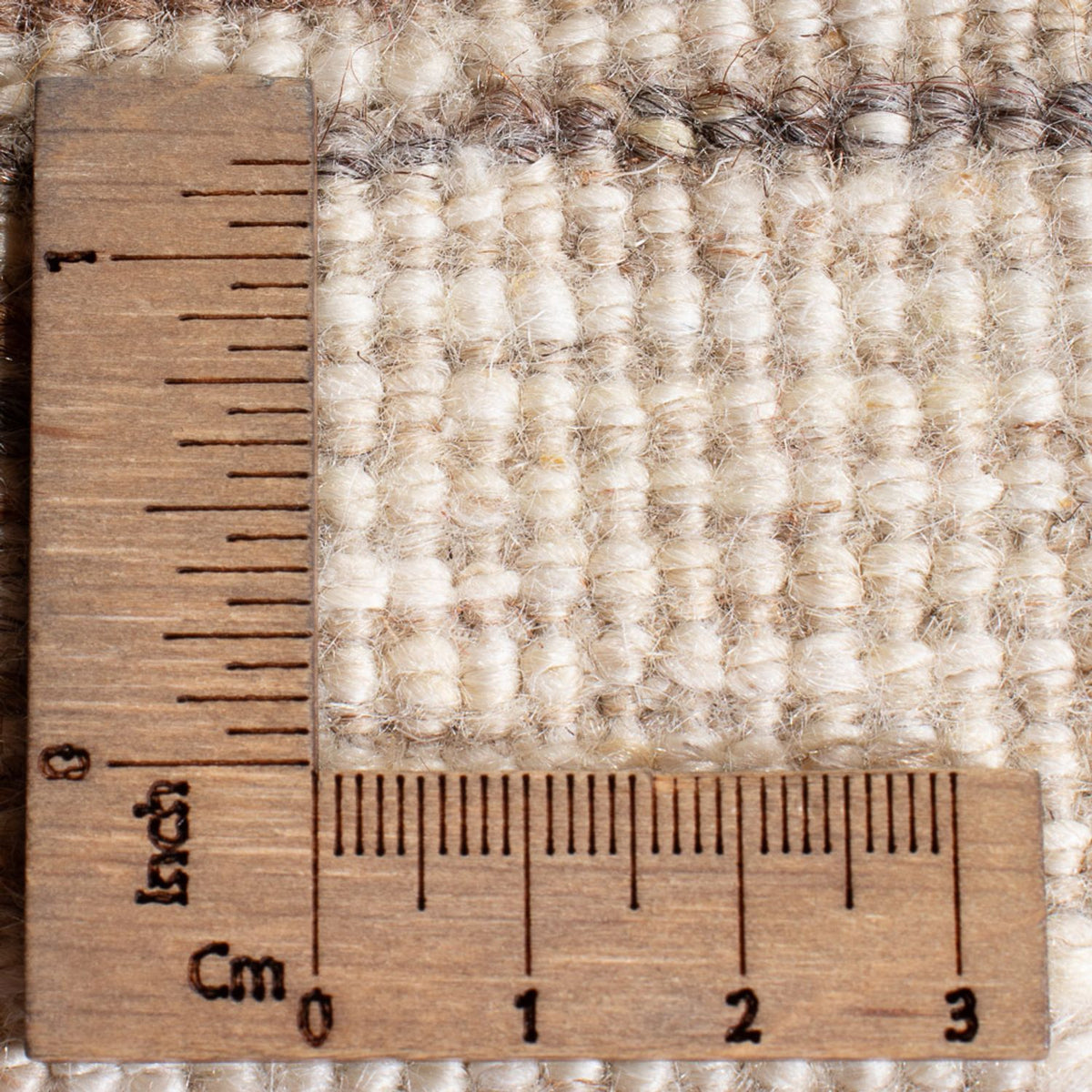 Gabbeh-tæppe - Persisk - 198 x 150 cm - hvid