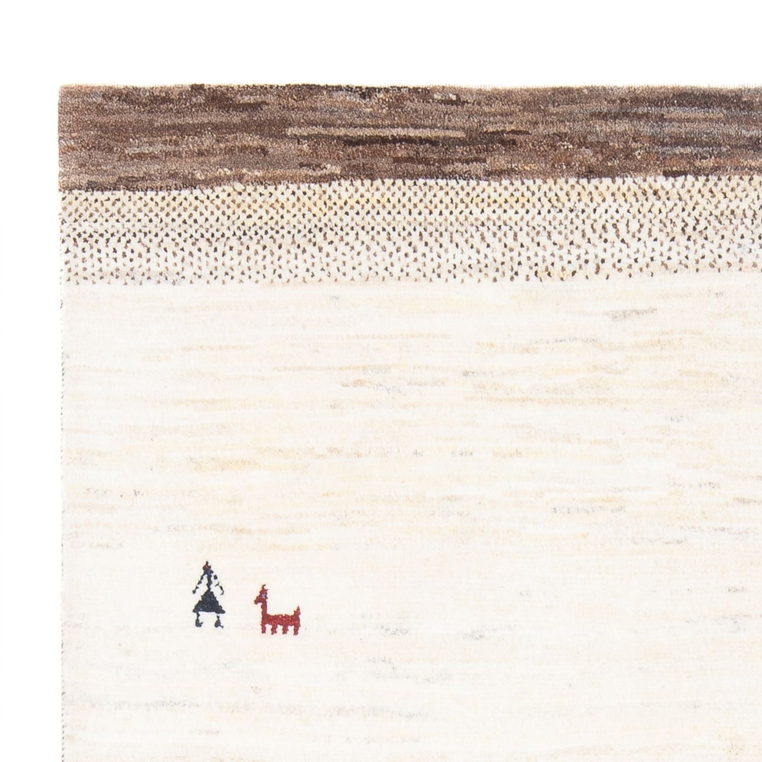 Gabbeh-tæppe - Persisk - 205 x 147 cm - flerfarvet