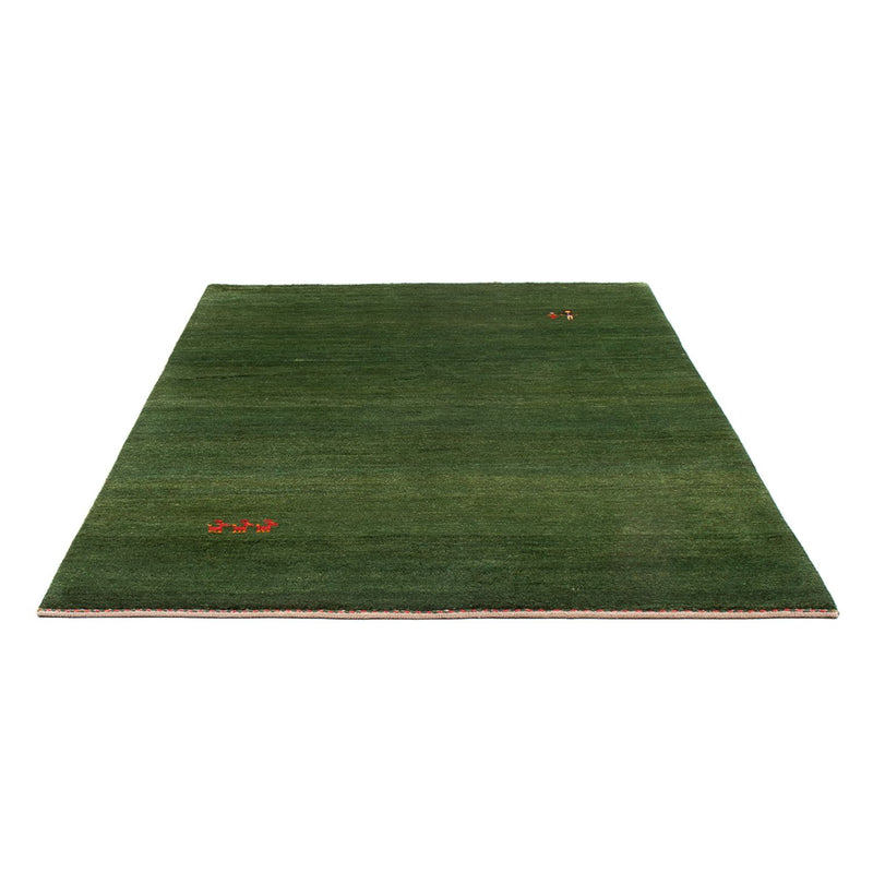 Gabbeh-tæppe - Persisk - 203 x 147 cm - mørkegrøn