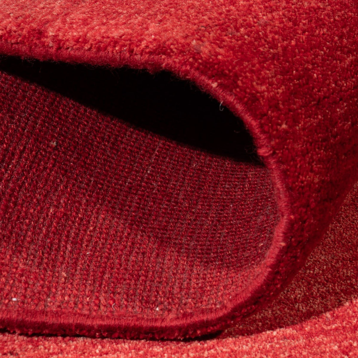 Gabbeh-tæppe - Persisk - 188 x 145 cm - rød