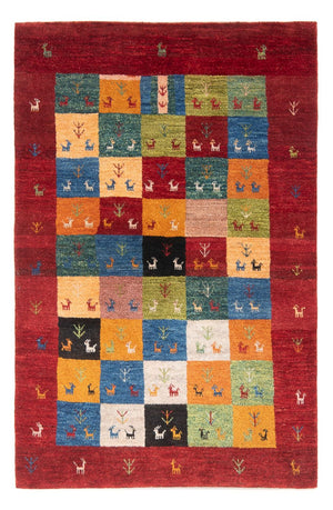Gabbeh-tæppe - Persisk - 150 x 102 cm - flerfarvet