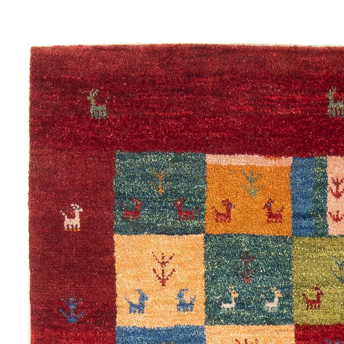 Persisk Gabbeh Tæppe 150x102cm - Perserteppich Wollteppich