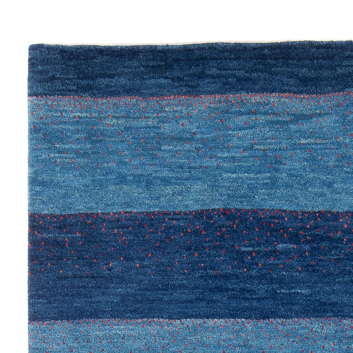 Gabbeh-tæppe - Persisk - 200 x 140 cm - mørkeblå