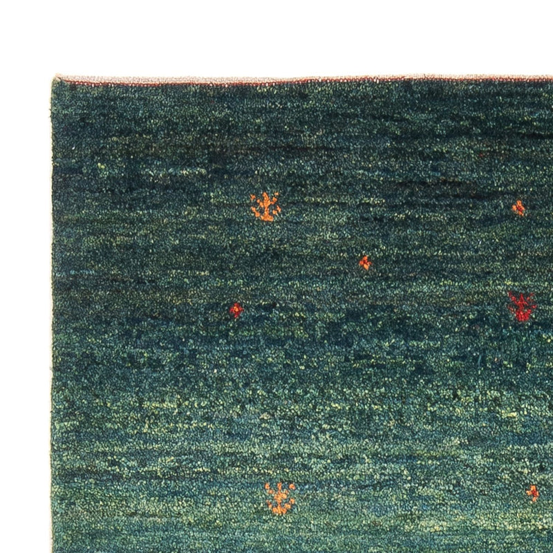 Gabbeh-tæppe - Persisk - 152 x 100 cm - mørkegrøn