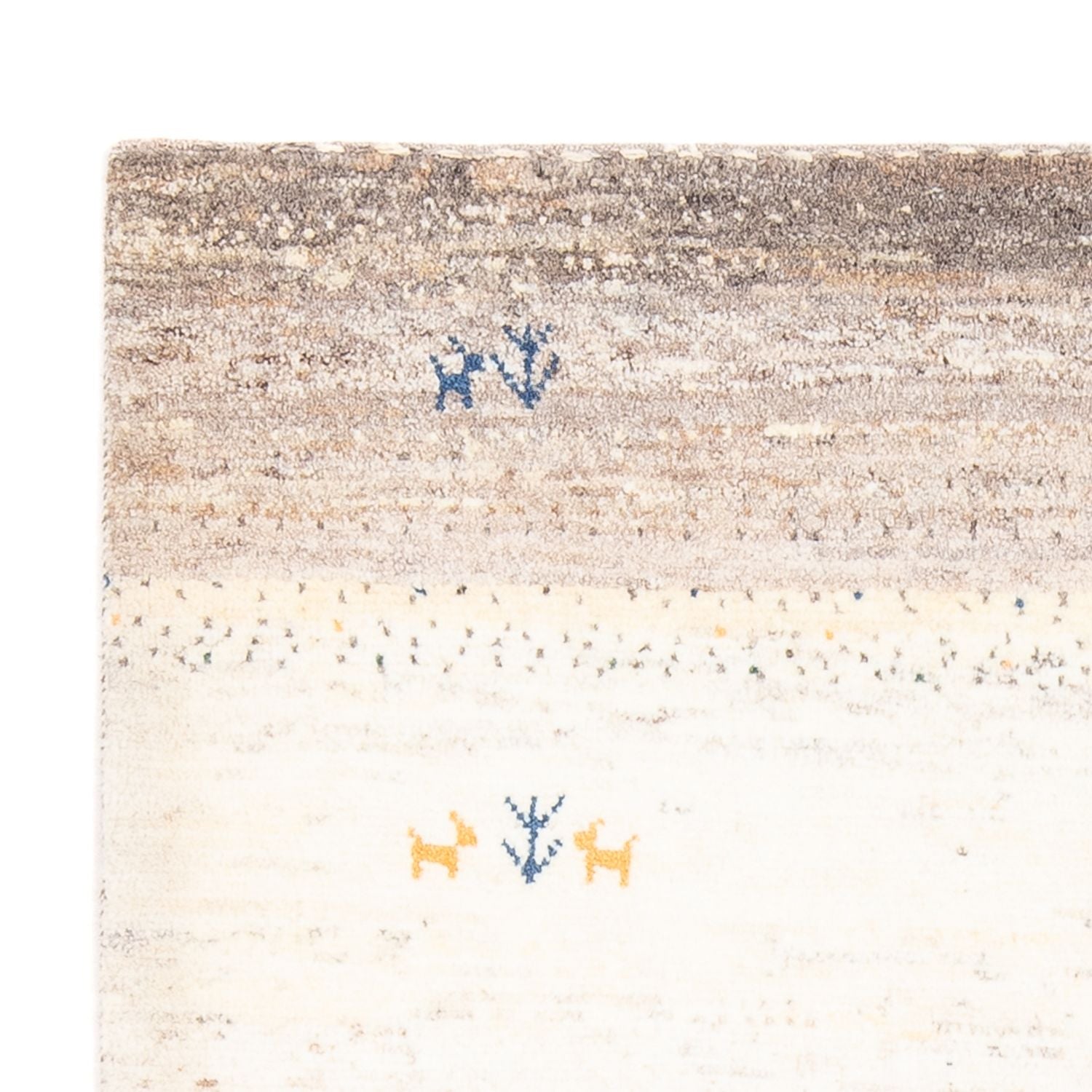 Gabbeh-tæppe - Persisk - 153 x 110 cm - flerfarvet