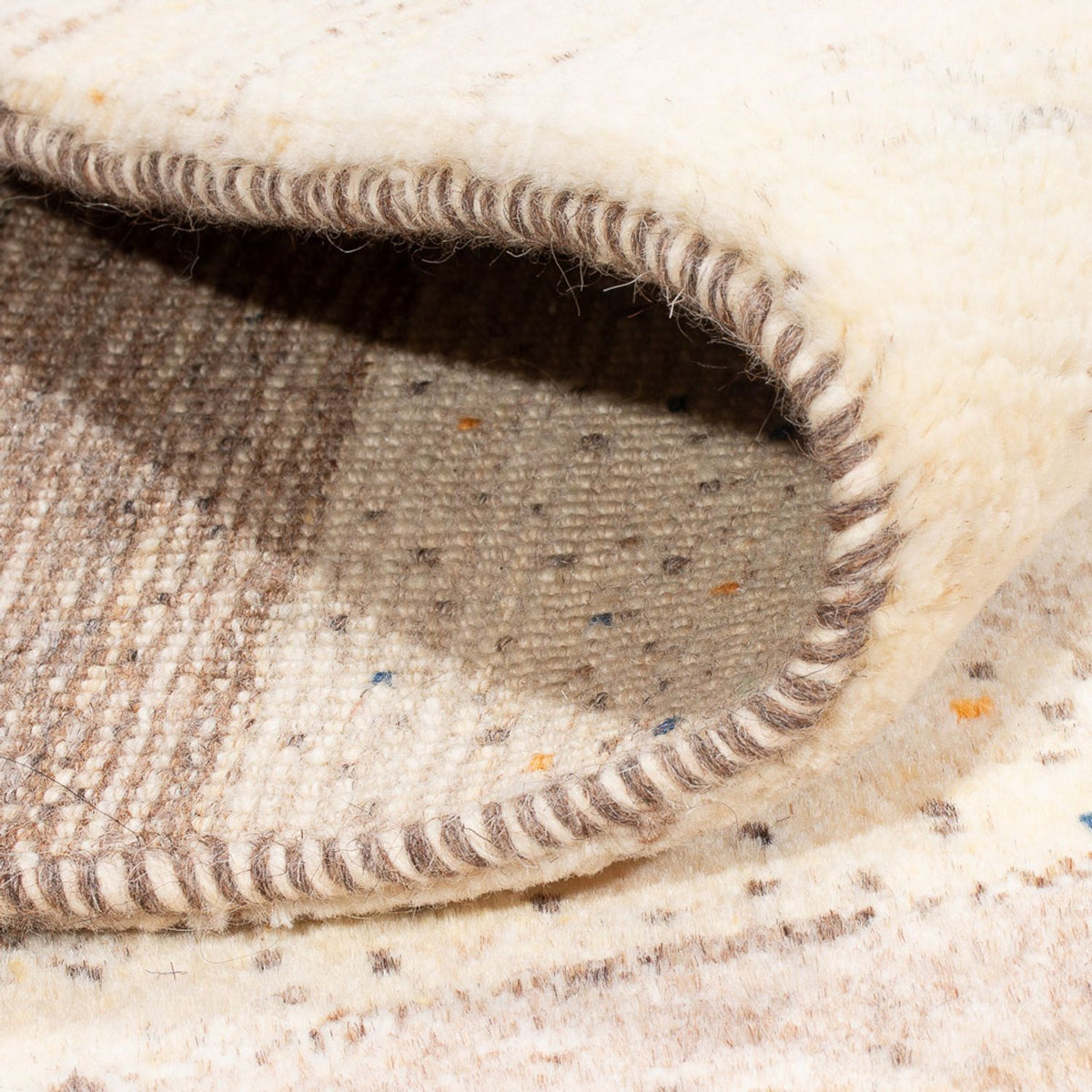 Gabbeh-tæppe - Persisk - 153 x 110 cm - flerfarvet