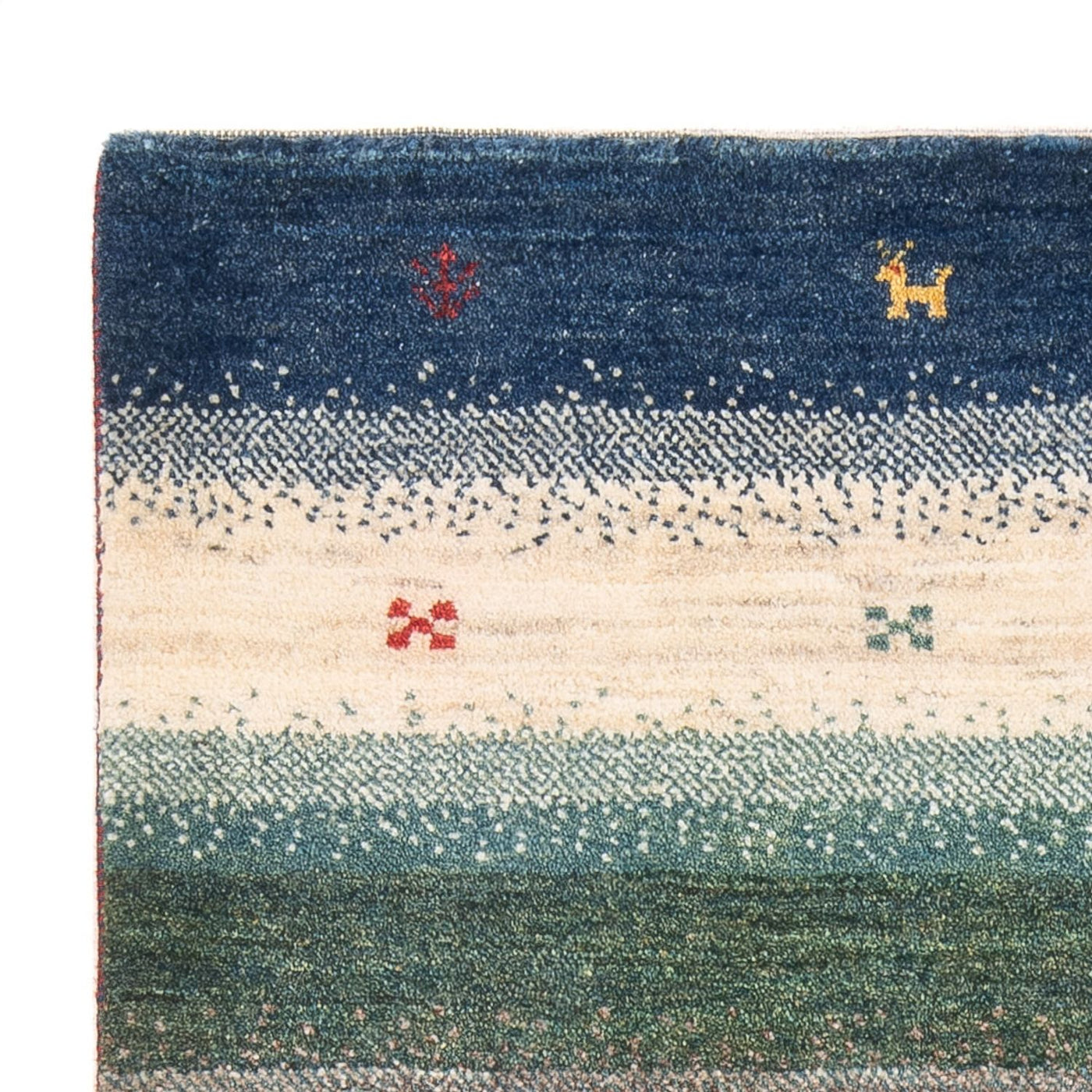 Persisk Gabbeh Tæppe 153x107cm - Perserteppich Wollteppich