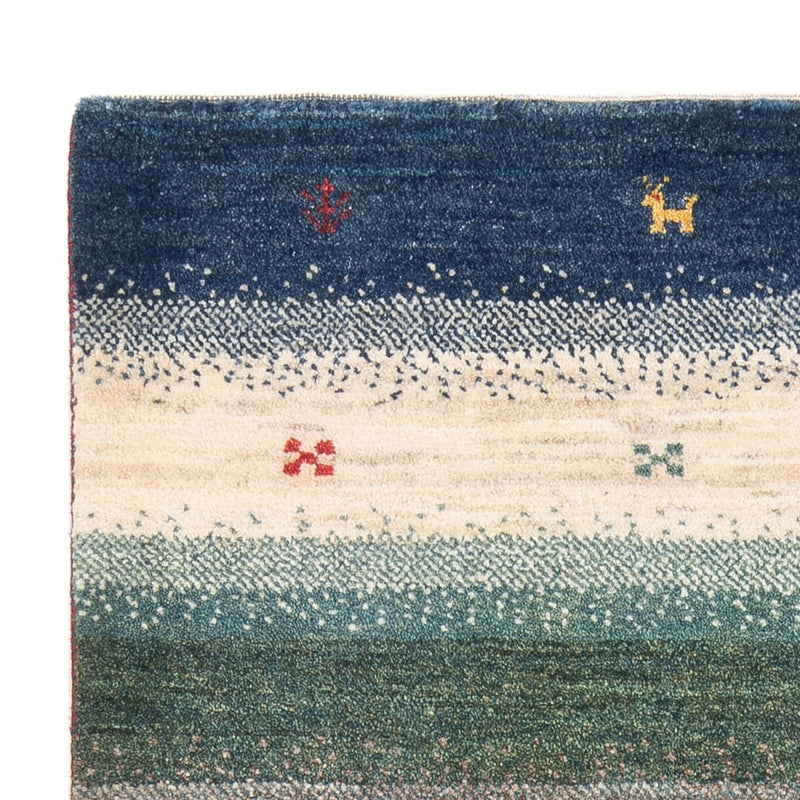 Gabbeh-tæppe - Persisk - 153 x 107 cm - flerfarvet