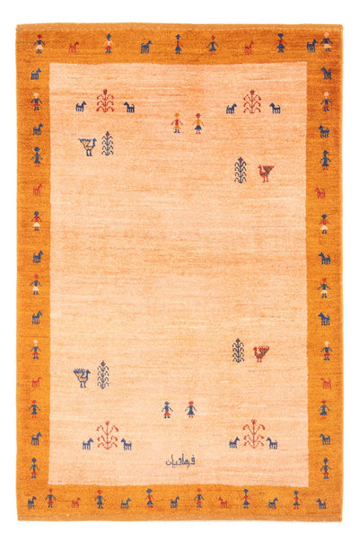 Persisk Gabbeh Tæppe 99x149cm - Perserteppich Wollteppich