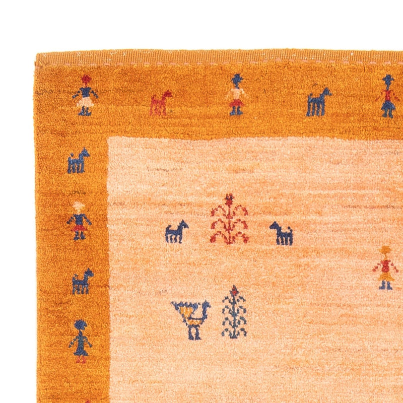 Gabbeh-tæppe - Persisk - 149 x 99 cm - flerfarvet