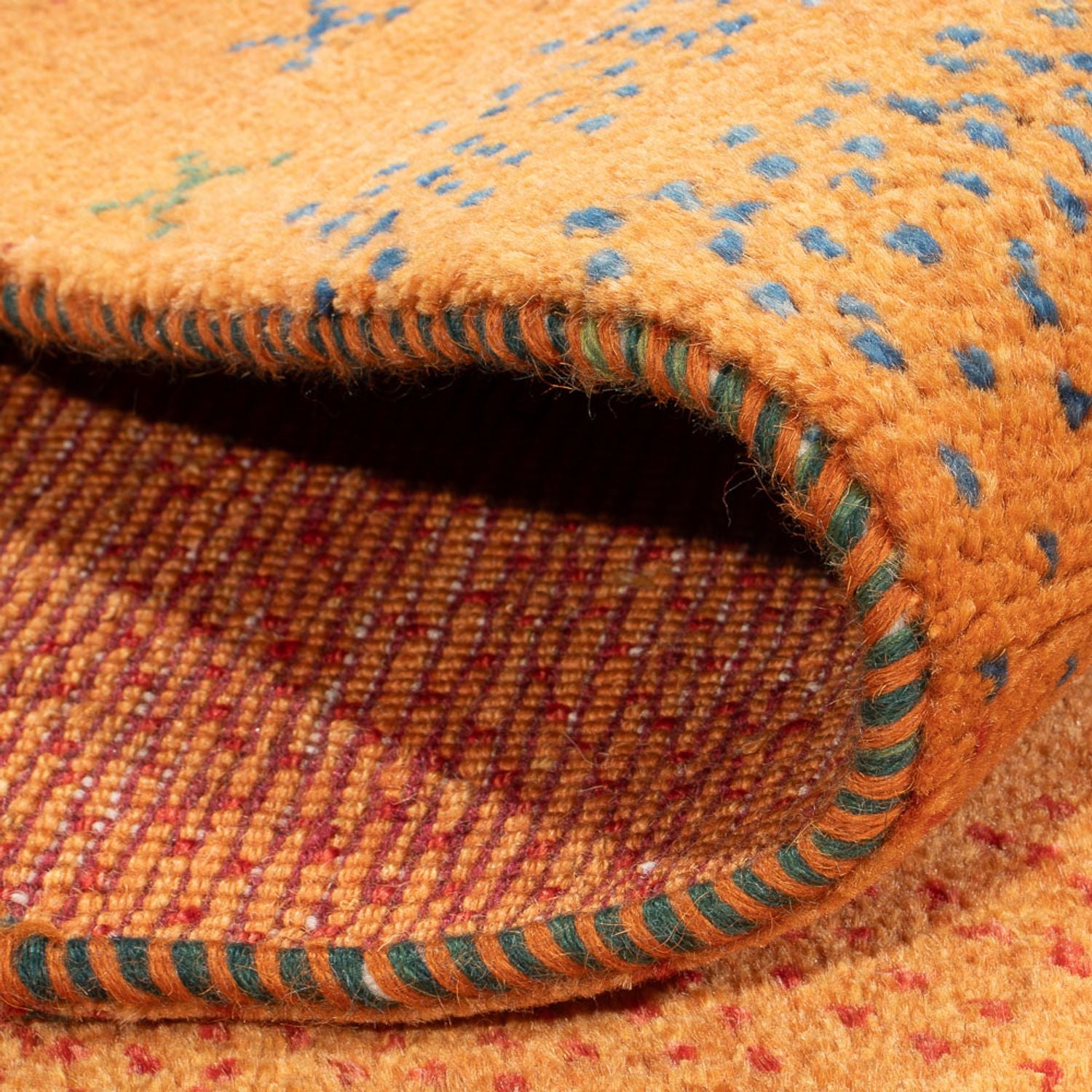 Gabbeh-tæppe - Persisk - 153 x 110 cm - orange