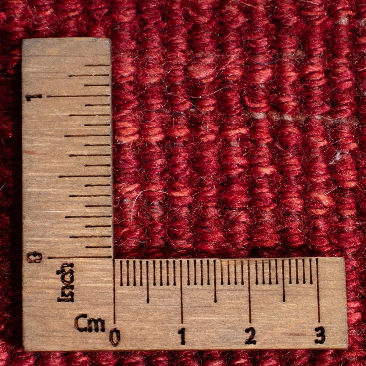 Gabbeh-tæppe - Persisk - 193 x 145 cm - rød