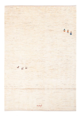 Gabbeh-tæppe - Persisk - 188 x 140 cm - beige