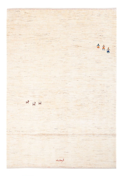 Persisk Gabbeh Tæppe 140x188cm - Perserteppich Wollteppich