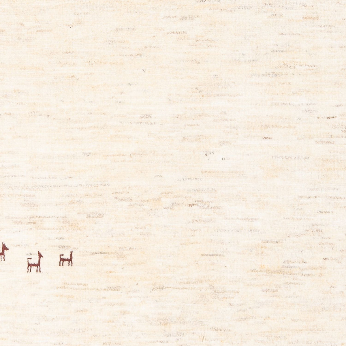 Gabbeh-tæppe - Persisk - 188 x 140 cm - beige