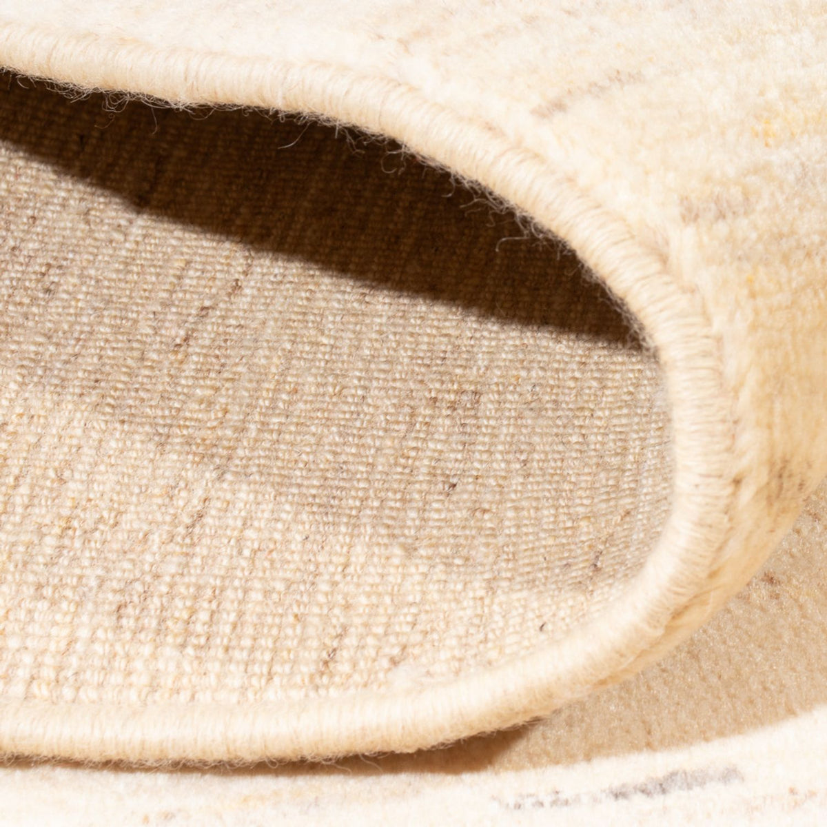 Gabbeh-tæppe - Persisk - 188 x 140 cm - beige