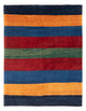 Persisk Gabbeh Tæppe 185x147cm - Perserteppich Wollteppich