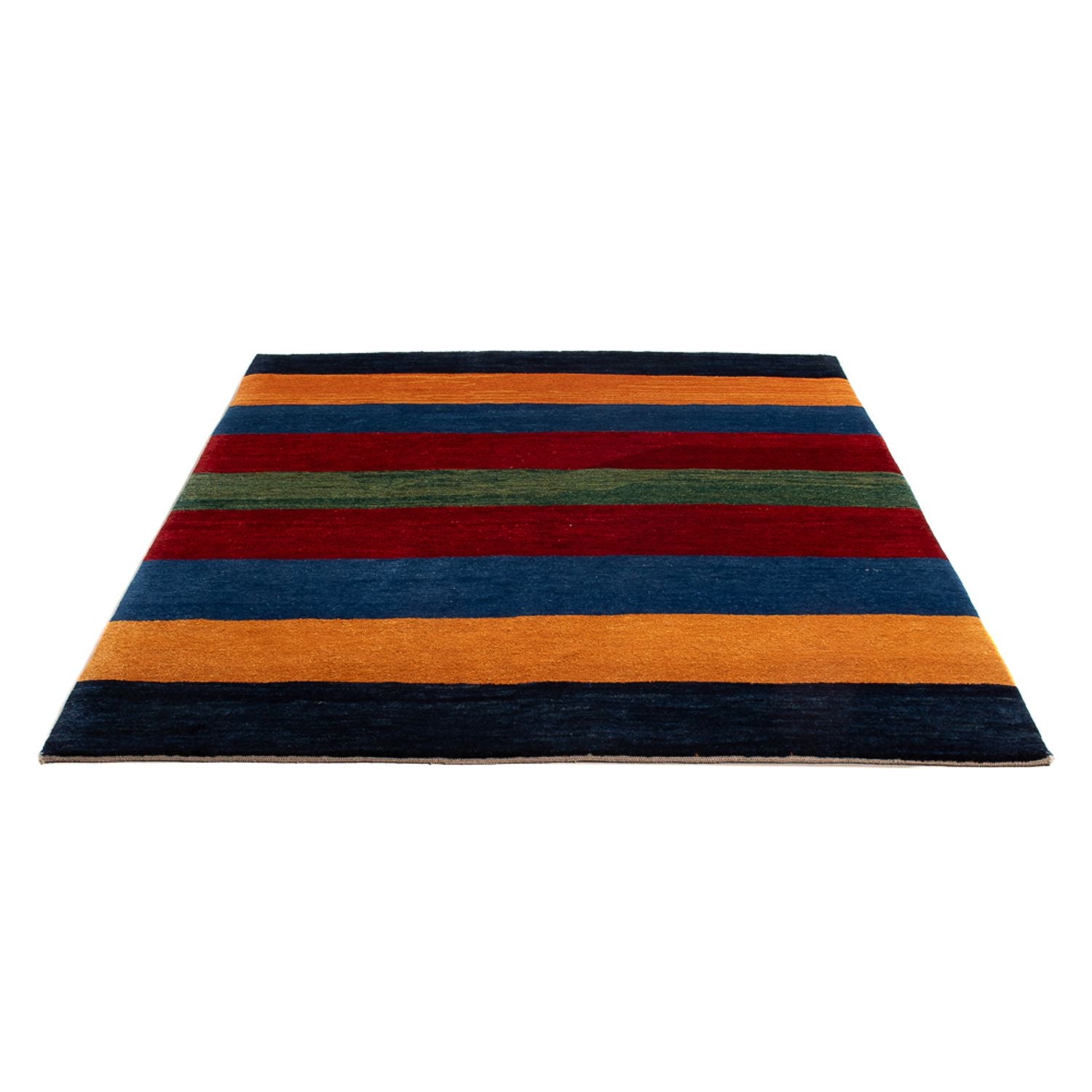Gabbeh-tæppe - Persisk - 185 x 147 cm - flerfarvet