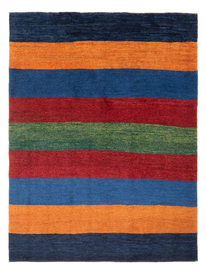 Gabbeh-tæppe - Persisk - 190 x 146 cm - flerfarvet