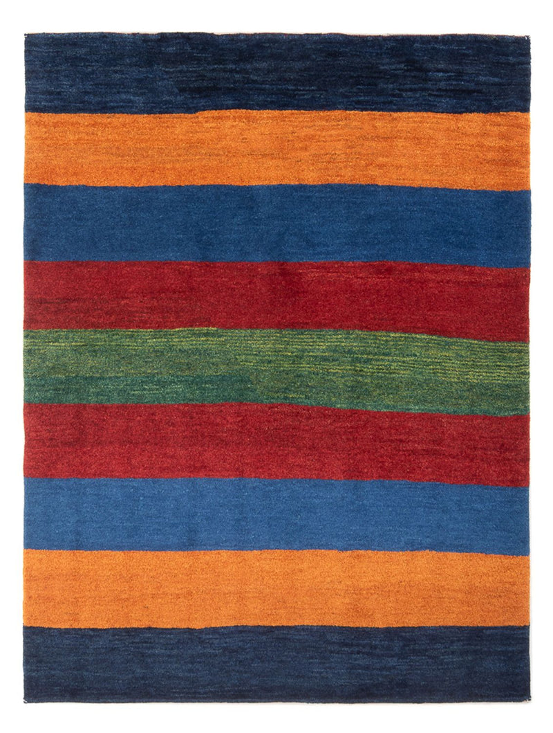 Gabbeh-tæppe - Persisk - 190 x 146 cm - flerfarvet