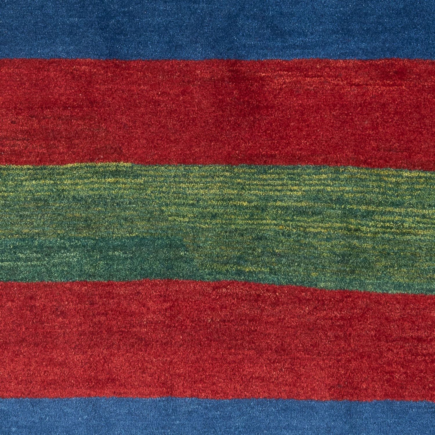 Gabbeh-tæppe - Persisk - 190 x 146 cm - flerfarvet