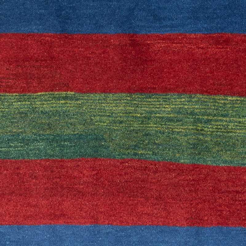 Gabbeh-tæppe - Persisk - 190 x 146 cm - flerfarvet